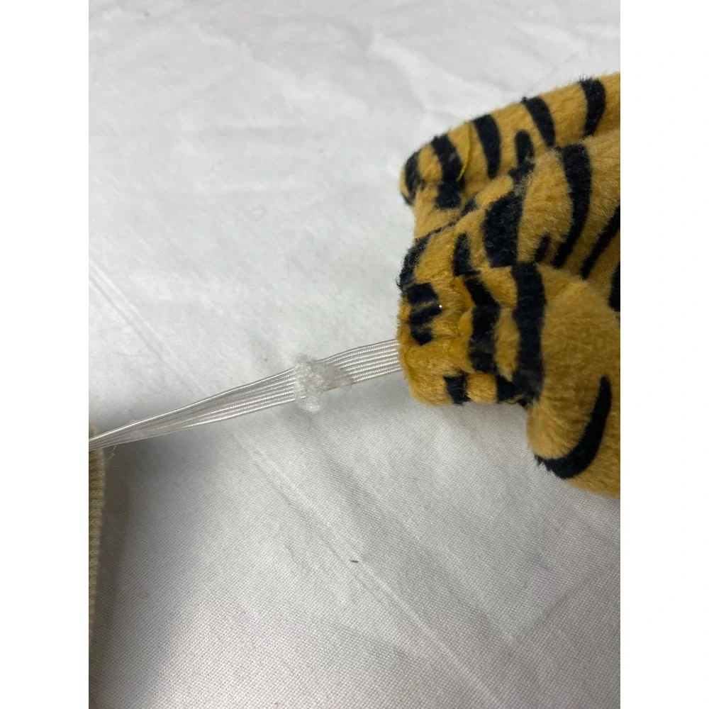 Tiger Costume Halloween Outfit Footed Pajamas One Piece Romper Gloves 6-12 month